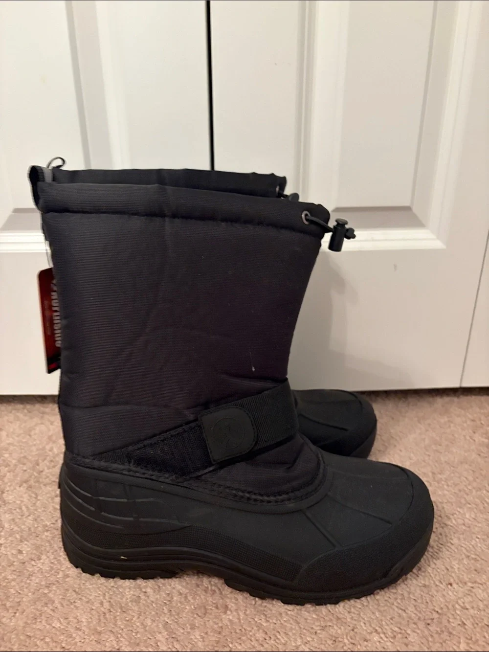 3M Thinsulate Black Men's Rain & Snow Boots